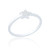 Clio C.Z Star Ring - Silver