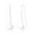 Muriel Teardrop Earrings - Silver