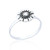 Clio Daisy Ring - Silver