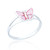Lira Butterfly Ring - Pink Mother of Pearl