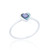 Tegan Heart Ring - Abalone
