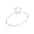 Tegan Heart Ring - Pink Mother of Pearl