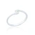 Althea White Opal Ring - Silver