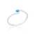 Althea Blue Opal Ring - Silver