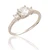 Gigi C.Z Triple Stone Ring