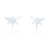Nerissa C.Z Dragonfly Stud Earrings