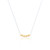 Ginny Cubes Necklace - Mixed Metal