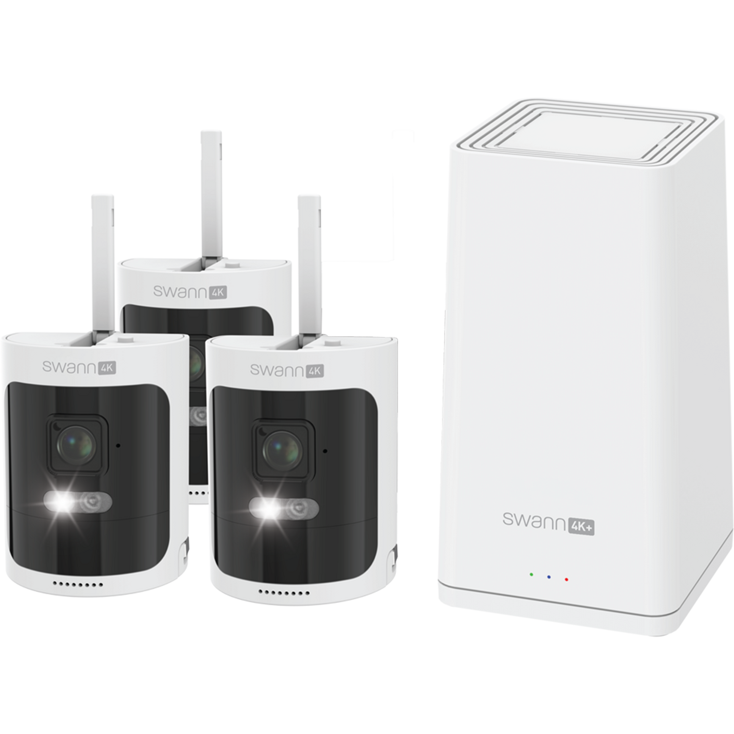 ロットさん専用SwannセキュリティSWDVK-445804WL-JP2箱セット Amazon.co.jp: Swann 警告ライト搭載防犯カメラ 1080p フルHD