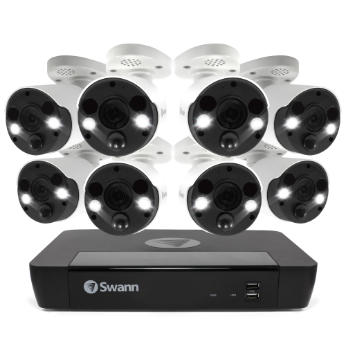 8 Channel 4K Ultra HD NVR Security System