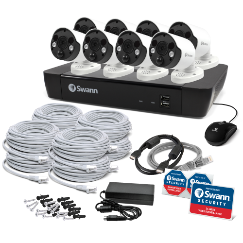 8 Channel 4K Ultra HD NVR Security System