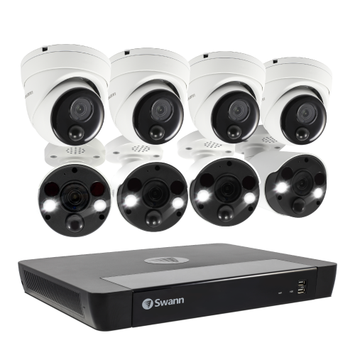 12 Camera 16 Channel 4K Ultra HD NVR Security System
