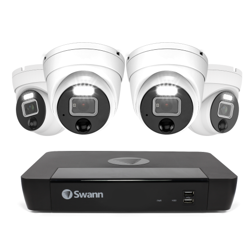 4 Camera 8 Channel 6K 12MP Mega HD Professional NVR Security System | SWNVK-890004D