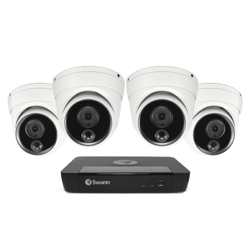 4 Camera 8 Channel 4K Master-Series NVR Security System | SWNVK-876804D