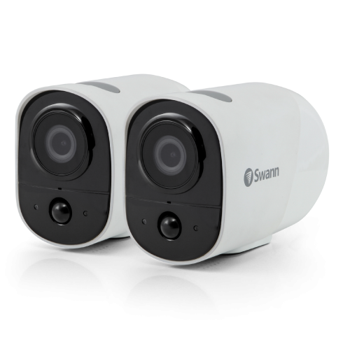 Xtreem Wireless Security Cameras 2 Pack with 2-Way Talk, Siren & Heat + Motion Detection | SWIFI-XTRCM32G2PK