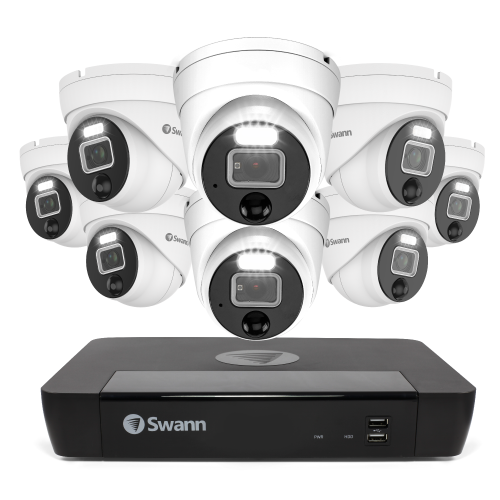 8 Camera 8 Channel 6K 12MP Mega HD Professional NVR Security System | SWNVK-890008D