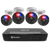 4 Camera 8 Channel 12MP Professional NVR Security System