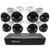 8 Camera 8 Channel 4K Ultra HD Professional NVR Security System | SWNVK-886808FB