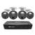 8CH 4K NVRシステム 2TB 4K バレット カメラ 4台セット SONVK-876804