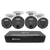 4 Camera 8 Channel 4K Master-Series NVR Security System | SWNVK-876804