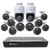 12 Camera 16 Channel 12MP Professional Professional NVR Security System