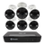 6 Camera 8 Channel 4K Ultra HD Professional NVR Security System | SNNVK-886806FB