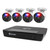 4 Camera 8 Channel 4K Ultra HD Professional Home NVR Security System