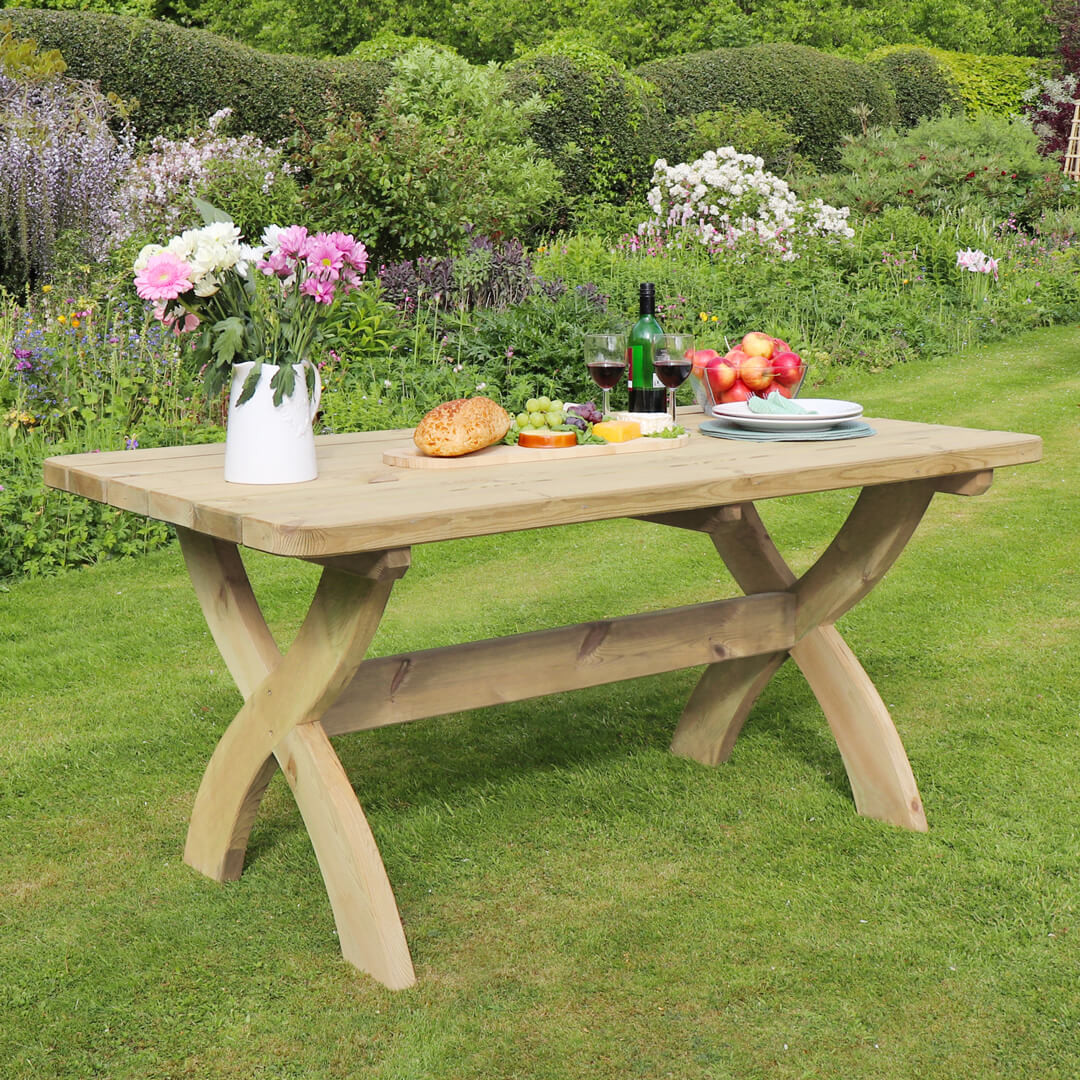 6 Seater Garden Table | Harriet Garden Table