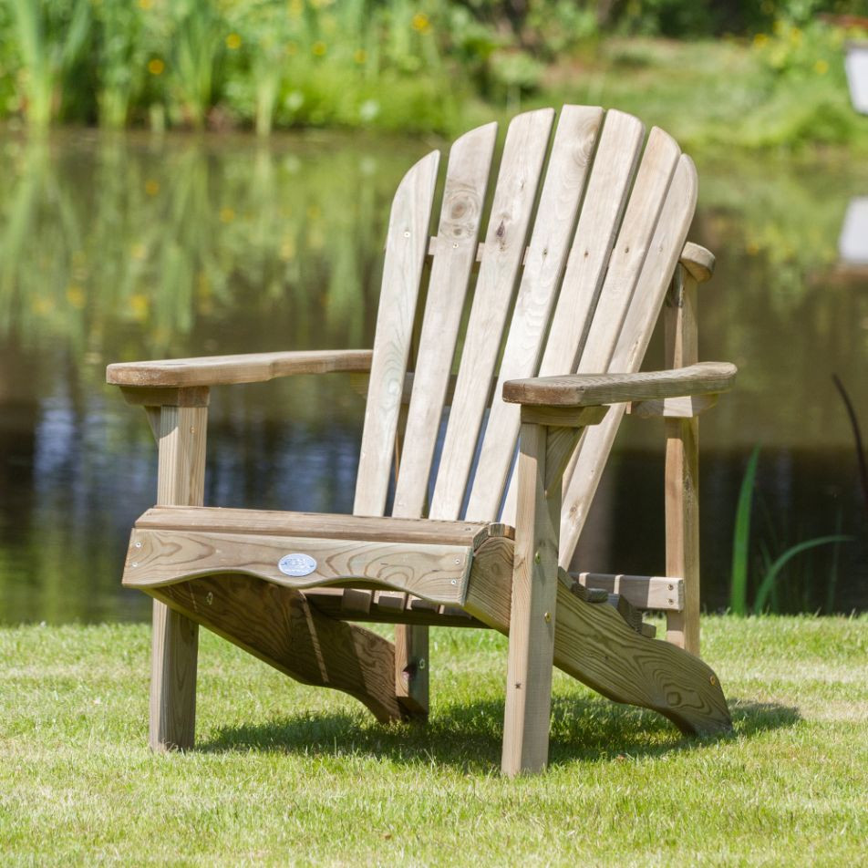 Wooden Garden Seat Lily Relax Single Seat