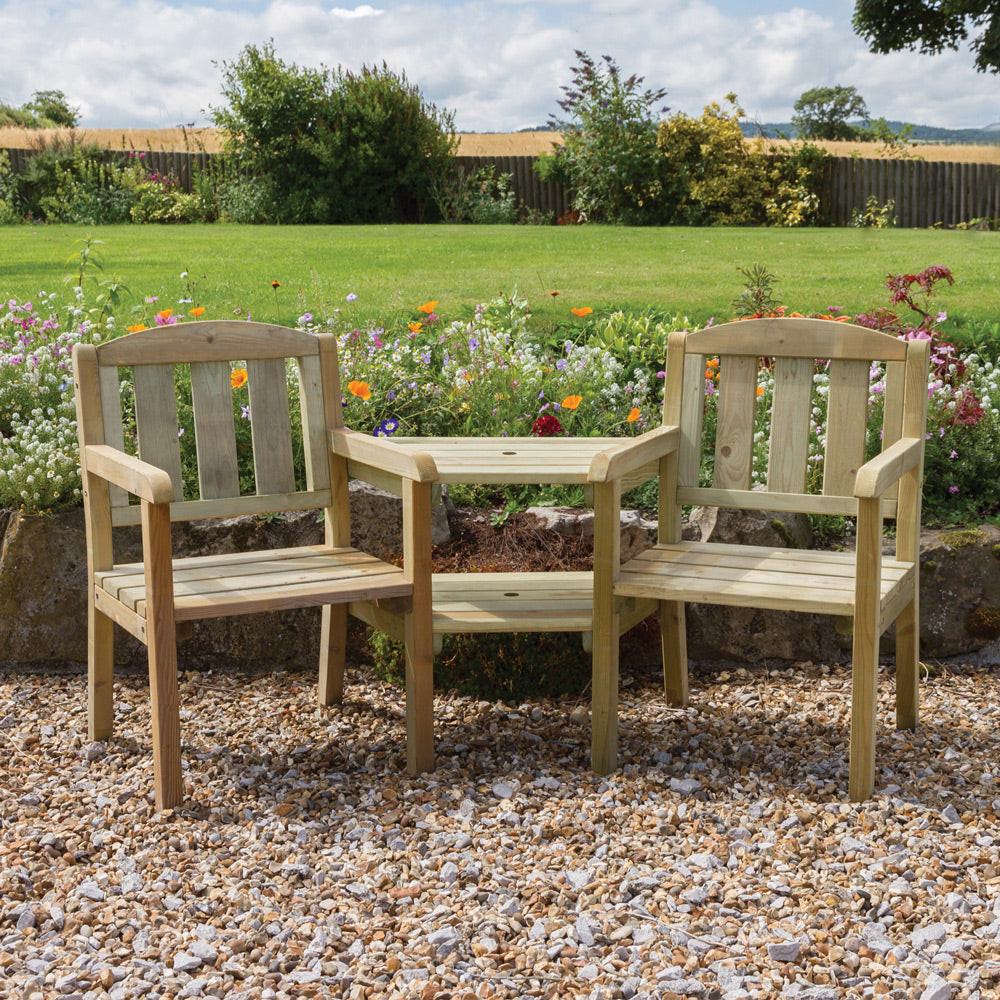 Caroline Garden Love Seat Companion Seat - Main Image