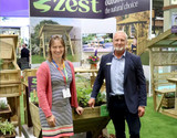 Zest and Pengelly Garden Centre in School GYO Partnership