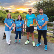Zest Colleagues Complete Coast Path Relay For Charity