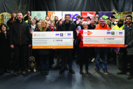 BIG CHEQUE PRESENTATION FROM ZEST’S 2025 CHARITY FUNDRAISING 