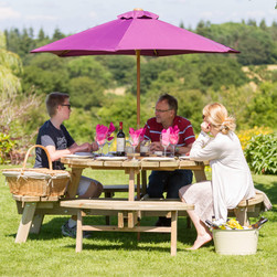 Rose Round Picnic Table