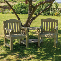 Emily Garden Love Seat | Companion Seat