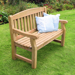 Emily 2 Seater Garden Bench (4ft)