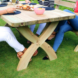 Harriet 6 Seater Dining Set | Garden Dining Set