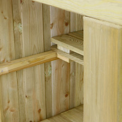 Terraza Outdoor Kitchen Double Unit internal detail shot