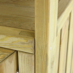 Terraza Outdoor Kitchen Double Unit detail shot