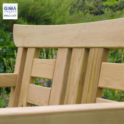 Cherry Blossom Garden Bench