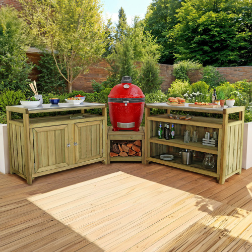 Terraza Outdoor Kitchen - Corner Set