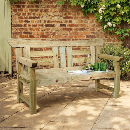 Cherry Blossom Garden 3-Seater Bench