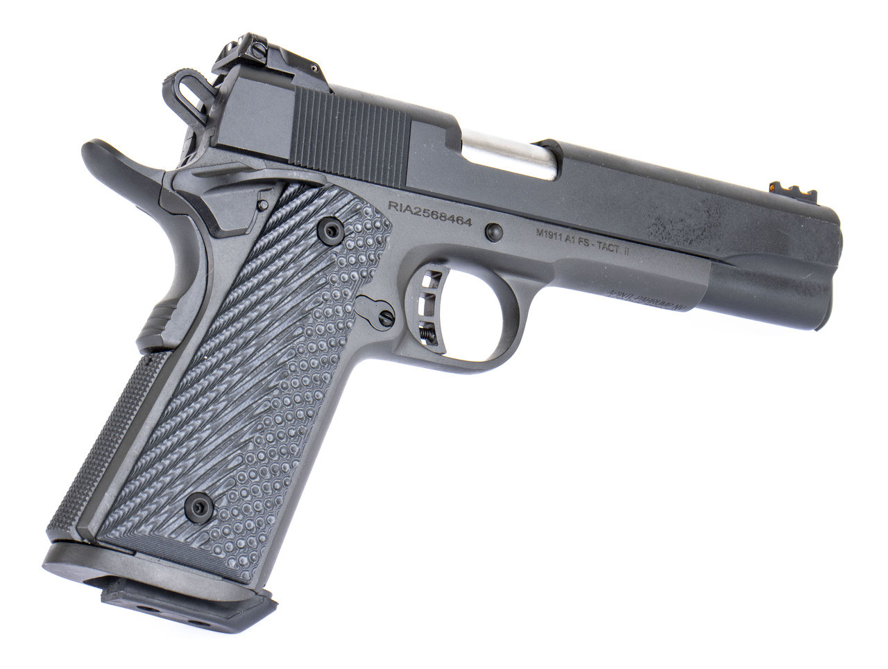 Rock Island 1911 A1 FS TACT II 40 S&W Pistol W/ Box - Gunshop at