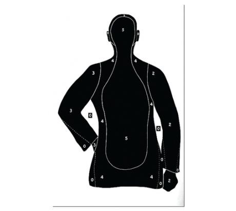 Action Target Qualification Silhouette 116029