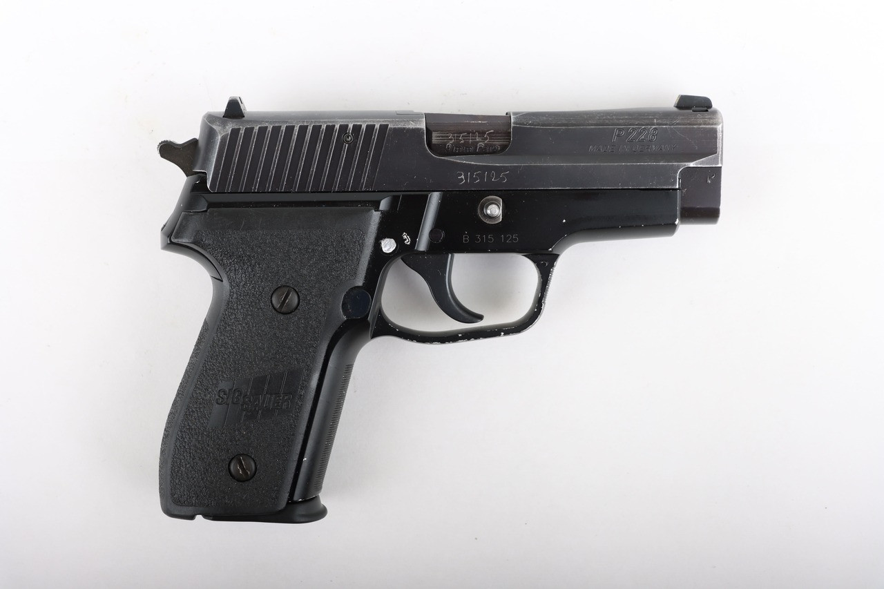 Police Trade-In German Sig Sauer P228 - 9mm Pistol