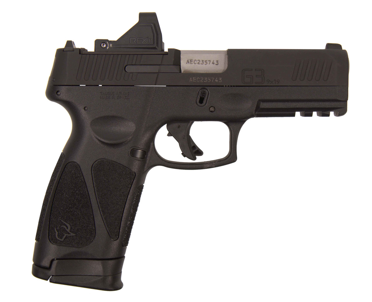 Taurus G3 T.O.R.O. 9mm Optics-Ready Pistol — Viridian RFX11 Micro