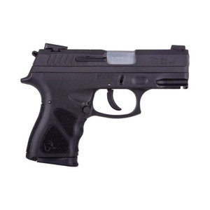 Taurus TH9c 9mm Luger 3.54" 10rd (3) Black Frame with Rail Matte Black Steel Slide Black Polymer Grip Taurus TH9c 9mm Luger 3.54" 10rd (3) Black Frame with Rail Matte Black Steel Slide Black Polymer Grip