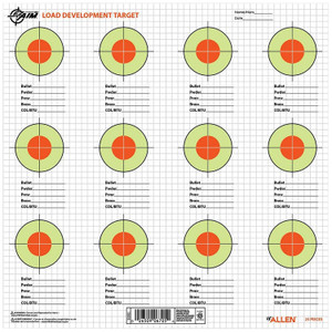 Allen Company EZ Aim Load Development Paper Shooting Targets, 13.5" Square, 25-Pack, Black Allen Company EZ Aim Load Development Paper Shooting Targets, 13.5" Square, 25-Pack, Black