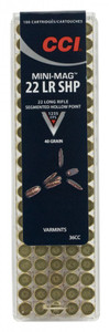 CCI 36CC Mini-Mag22lr 40gr HP 100rds