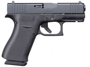 Glock G43X Sub-Compact Frame 9mm Luger 10+1 3.41" Black GMB Barrel, Black nDLC Front Rail/Serrated Steel Slide, Black Polymer Frame w/Beavertail, Black Textured Grip, Ambidextrous, USA Made Glock G43X Sub-Compact Frame 9mm Luger 10+1 3.41" Black GMB Barrel, Black nDLC Front Rail/Serrated Steel Slide, Black Polymer Frame w/Beavertail, Black Textured Grip, Ambidextrous, USA Made