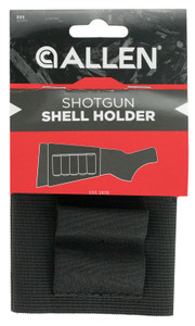 Allen 205 Basic Buttstock Shell Holder 5 Shotgun Rounds Elastic Black Allen 205 Basic Buttstock Shell Holder 5 Shotgun Rounds Elastic Black